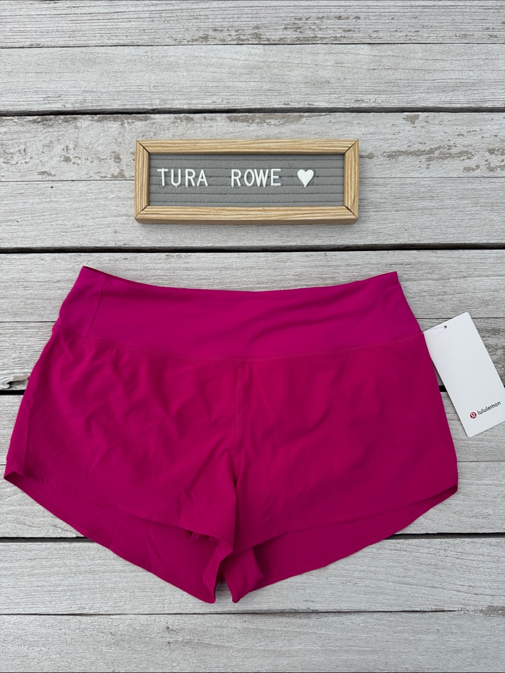Lululemon Speed Up High Rise Short 2.5” Mesh Vent Pink Flare Medium NWT